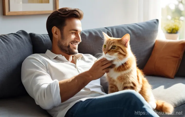 반려동물 보험 보장 항목 - **Prompt: Joyful Wellness and Proactive Pet Health**
    A bright, cheerful, and warm family scene s...