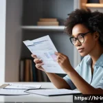 보험 약관 해석 방법 - **Prompt:** A diverse adult individual, perhaps a young professional or a parent, sitting comfortabl...